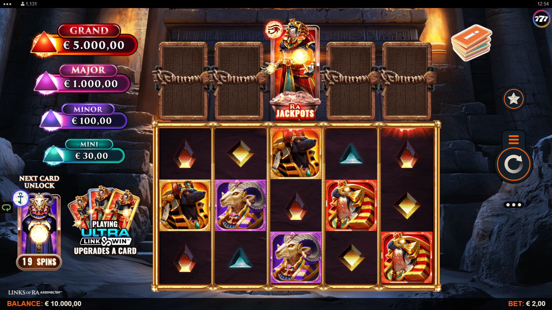 Links of Ra ASSEMBL'EM Base Game Play